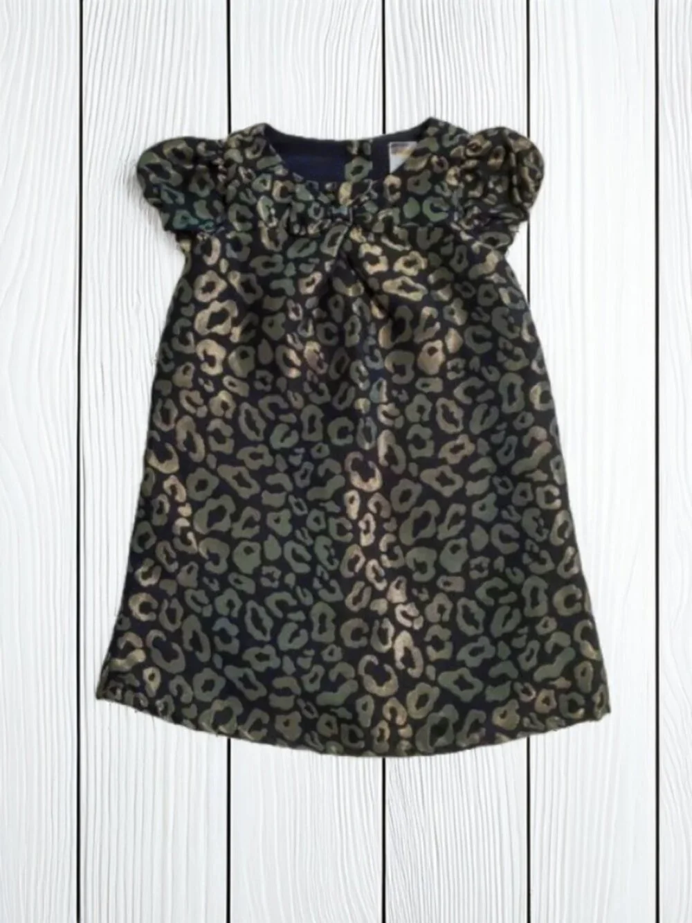 NWOT Gymboree Black and Gold Dress in Size 4T